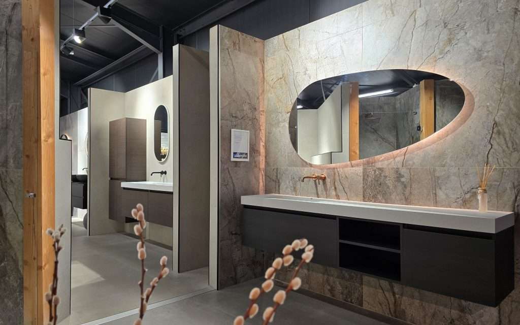 Tegels in de showroom van Janijko.